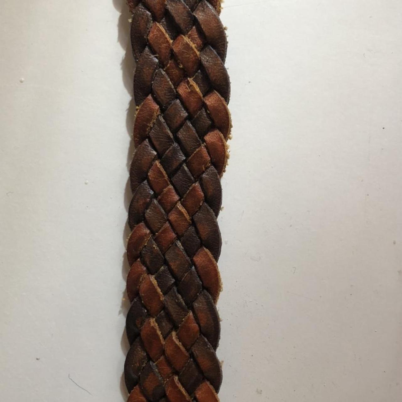 plaited belt