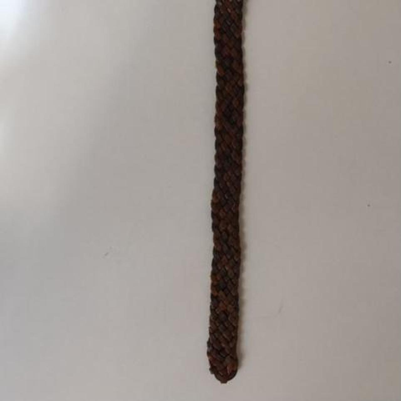 plaited belt