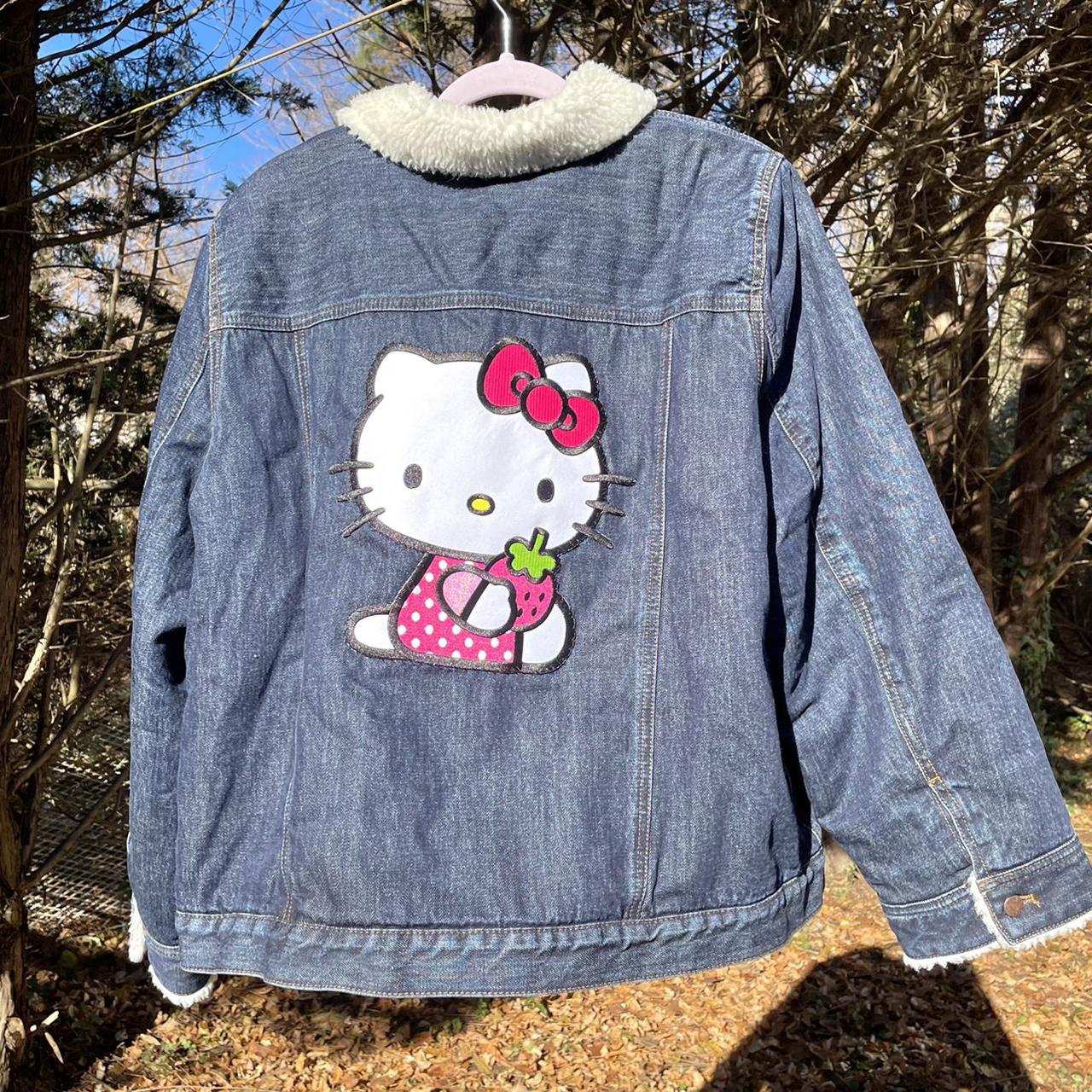 hello kitty denim jacket