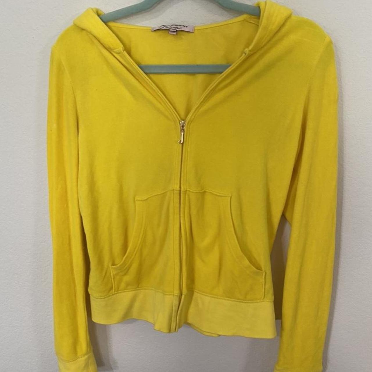 Yellow juicy couture tracksuit Terry clothe martial... Depop