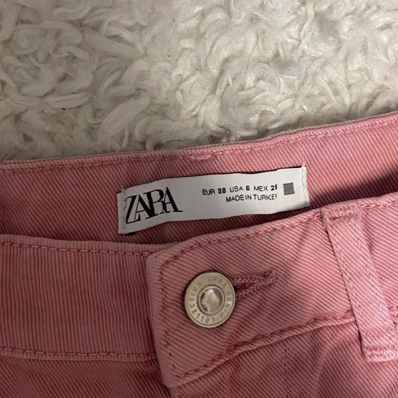 Zara Women's Pink Shorts | Depop