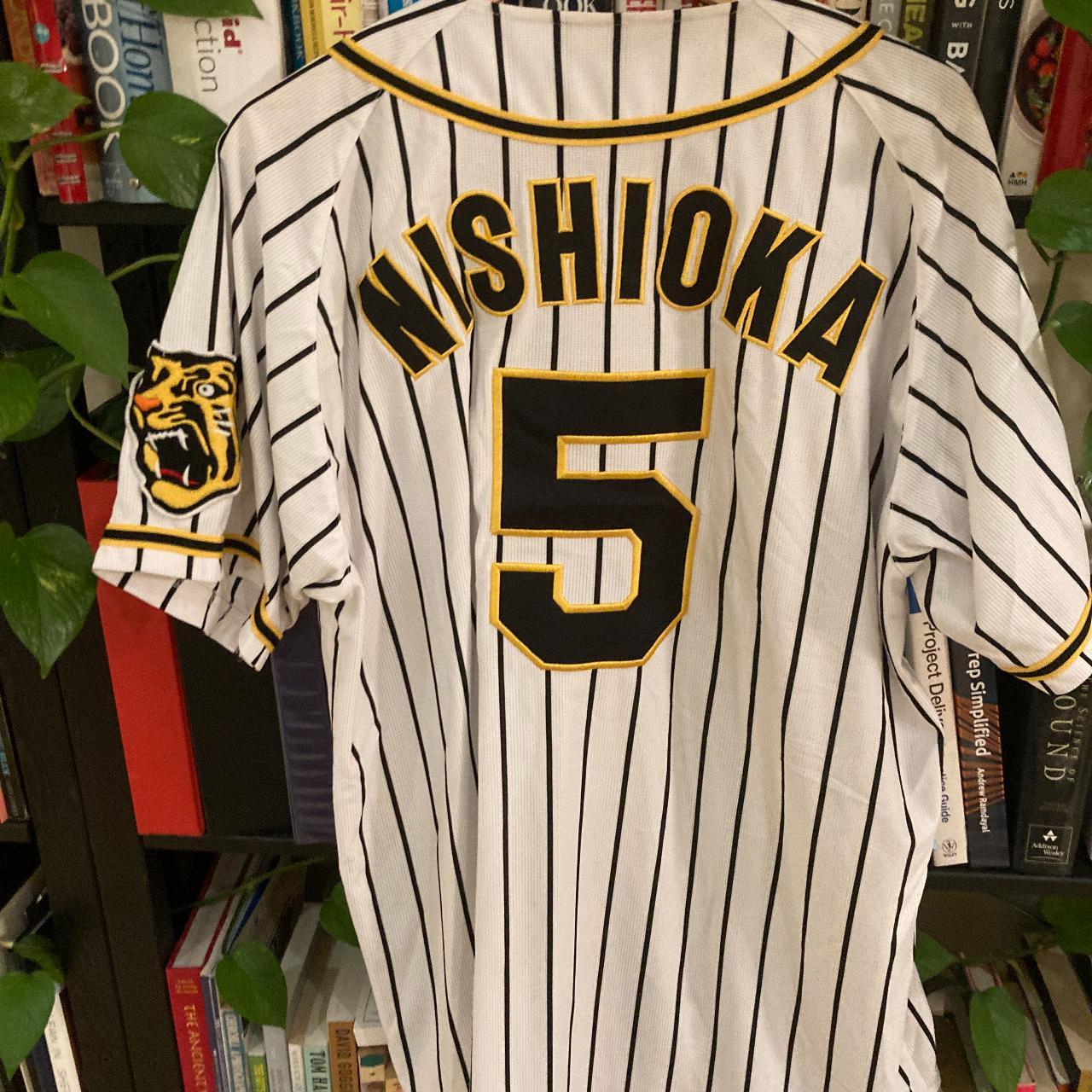 Hanshin Joshin Tigers Japanese Baseball Jersey Size - Depop