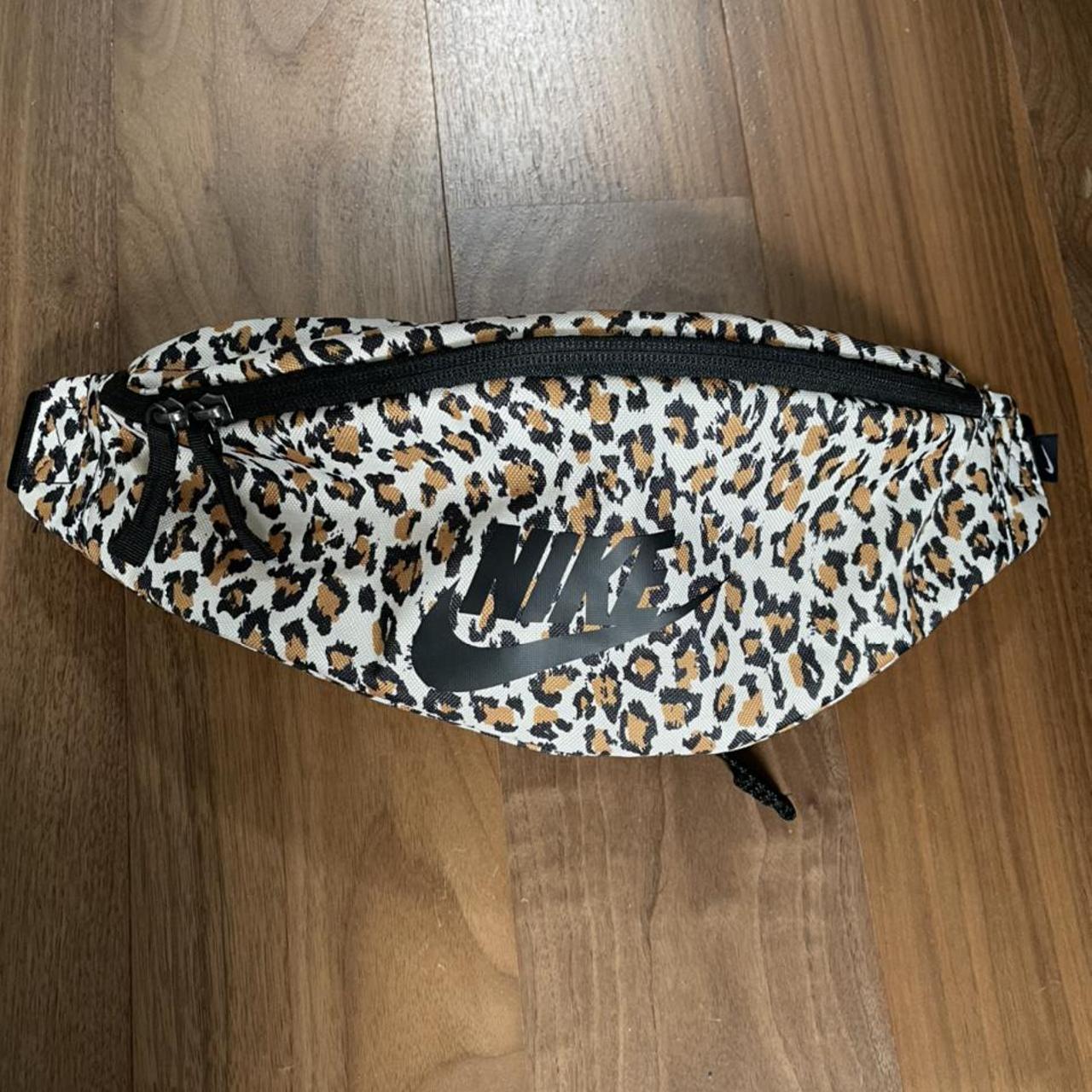 nike leopard print fanny pack