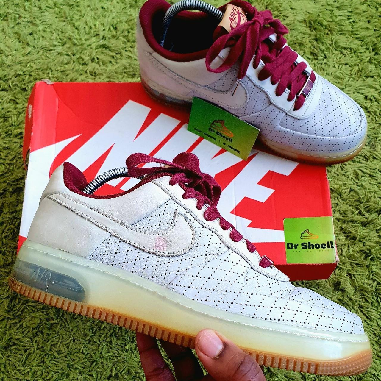 *RARE* Nike Air Force 1 Supreme Max Air Grey... Depop