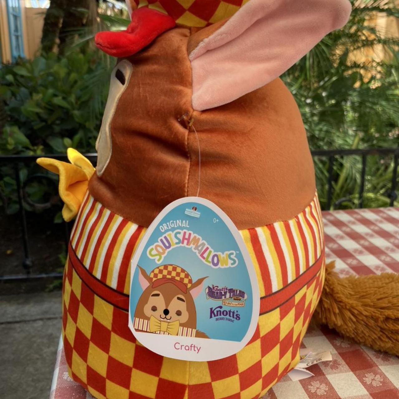 Crafty The Knotts Berry Farm Coyote Squishmallow... Depop