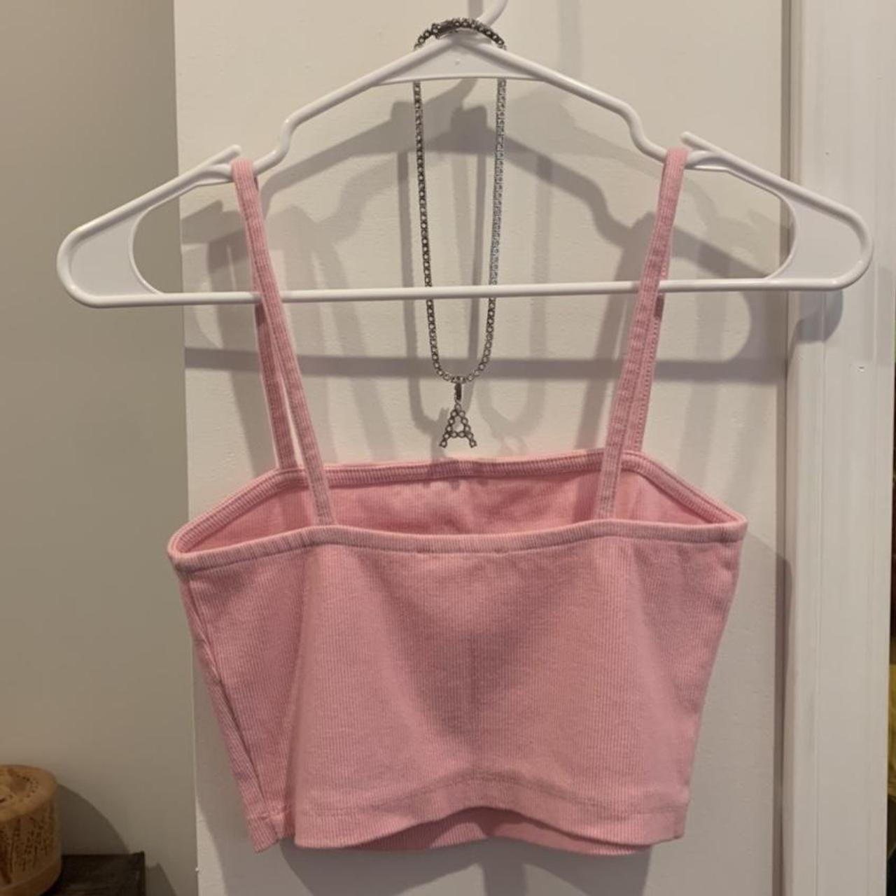 Adorable Pink “Barbie” Tank Crop Top 💖 Forever 21... - Depop