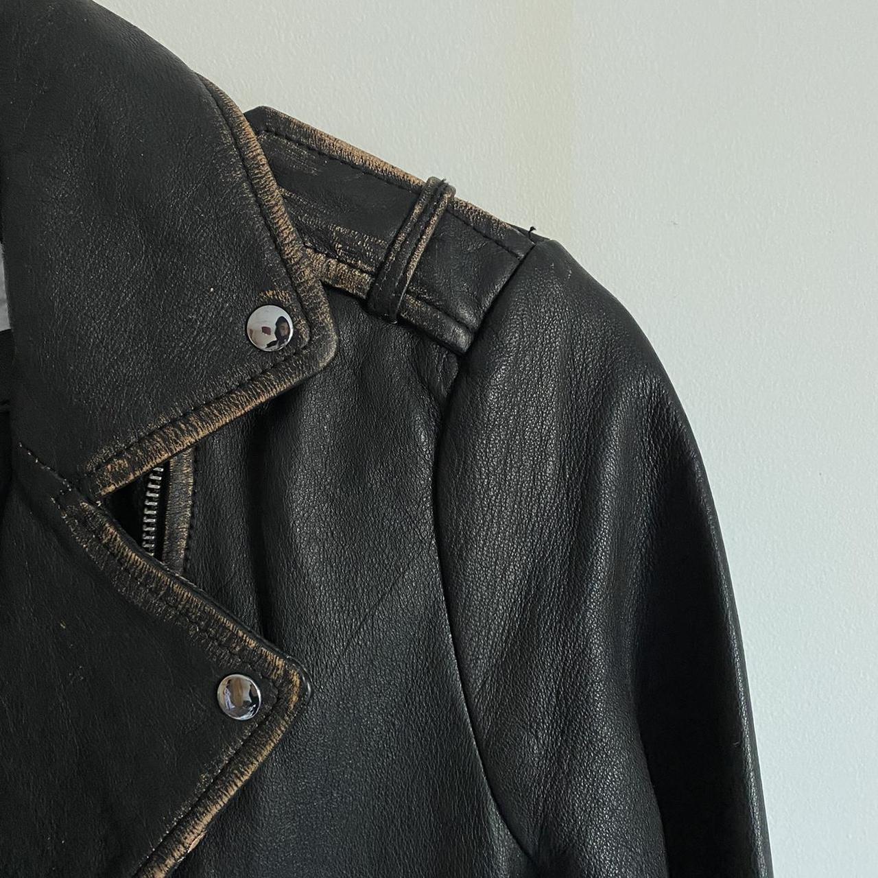 Leather jacket Louis Feraud Black size S International in Leather - 31955428