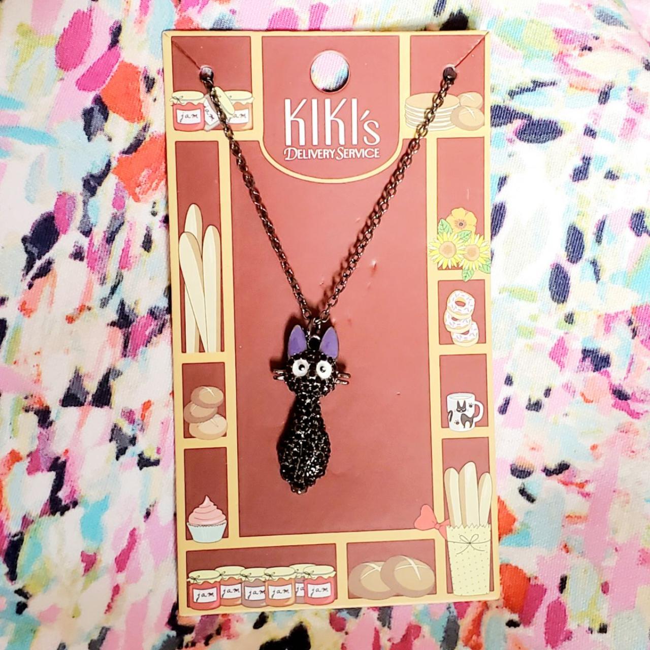 Studio Ghibli Kiki's Delivery Service Jiji Hanging Necklace
