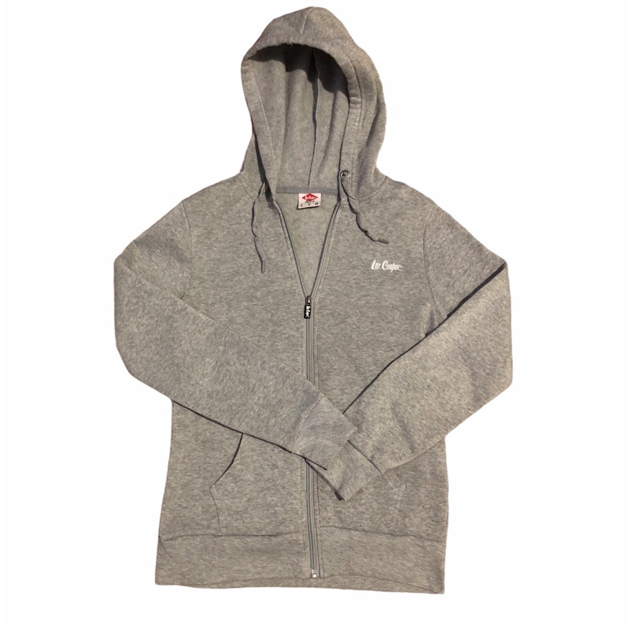 Lee Women's Grey Hoodie | Depop