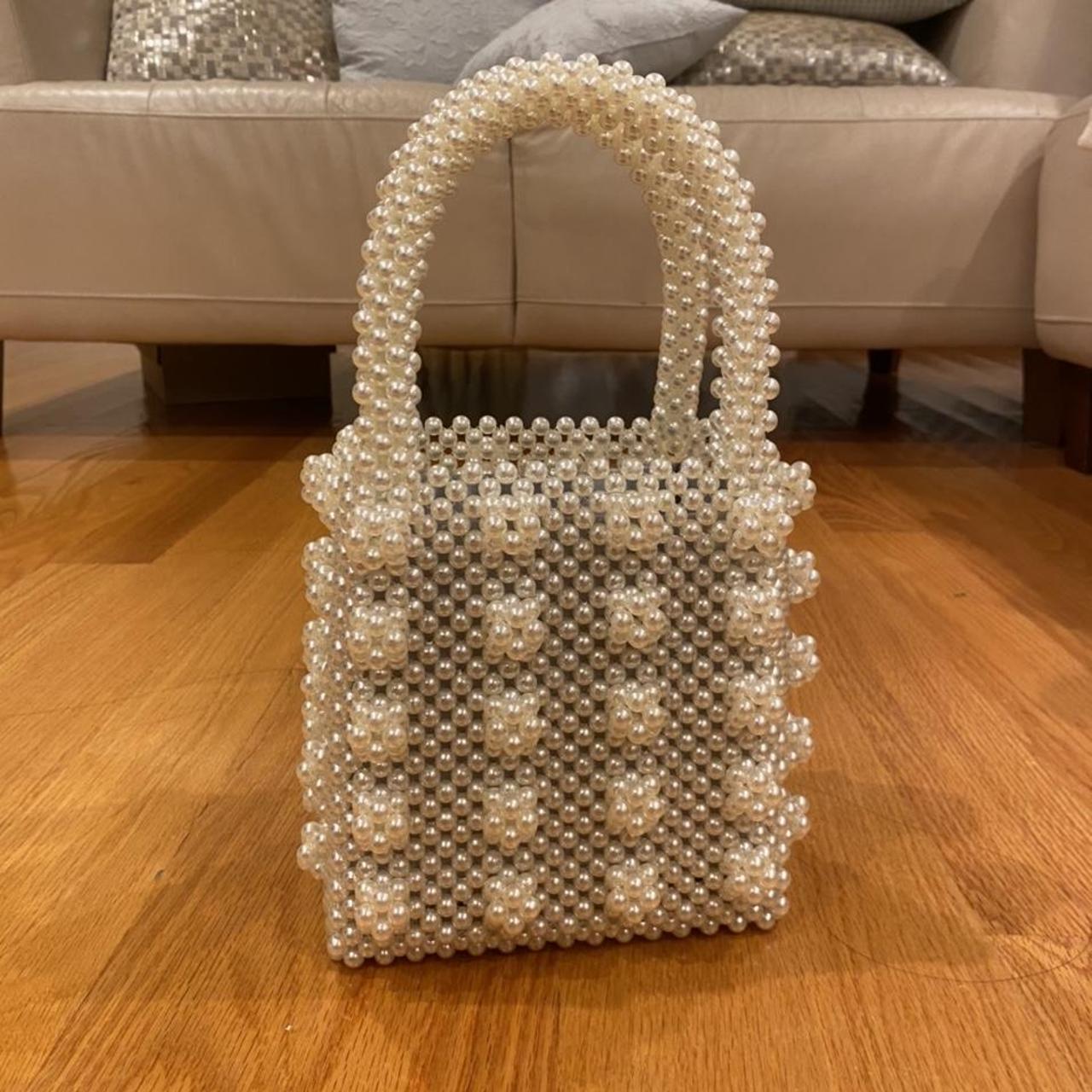 Beaded Faux Pearl Bag Shrimps Antonia Bag