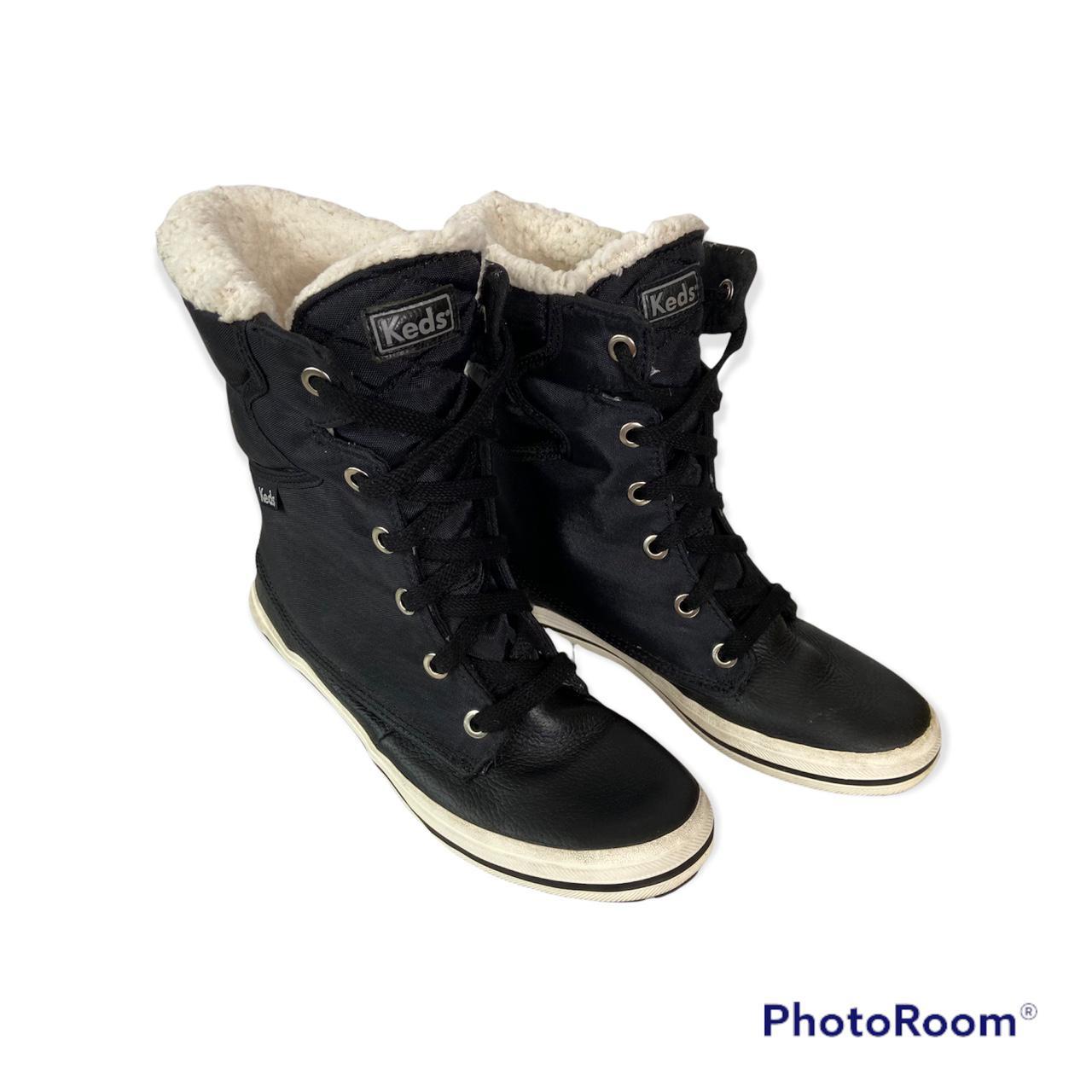 sherpa lined sneaker boot