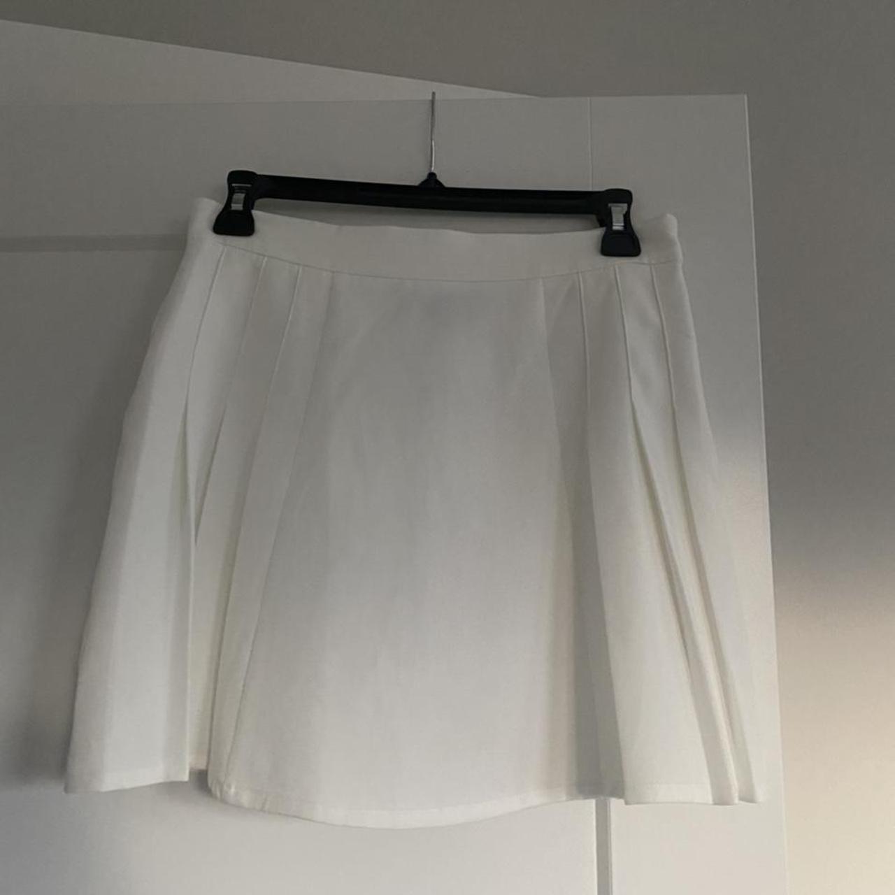 Princess Polly Women's White Skirt | Depop