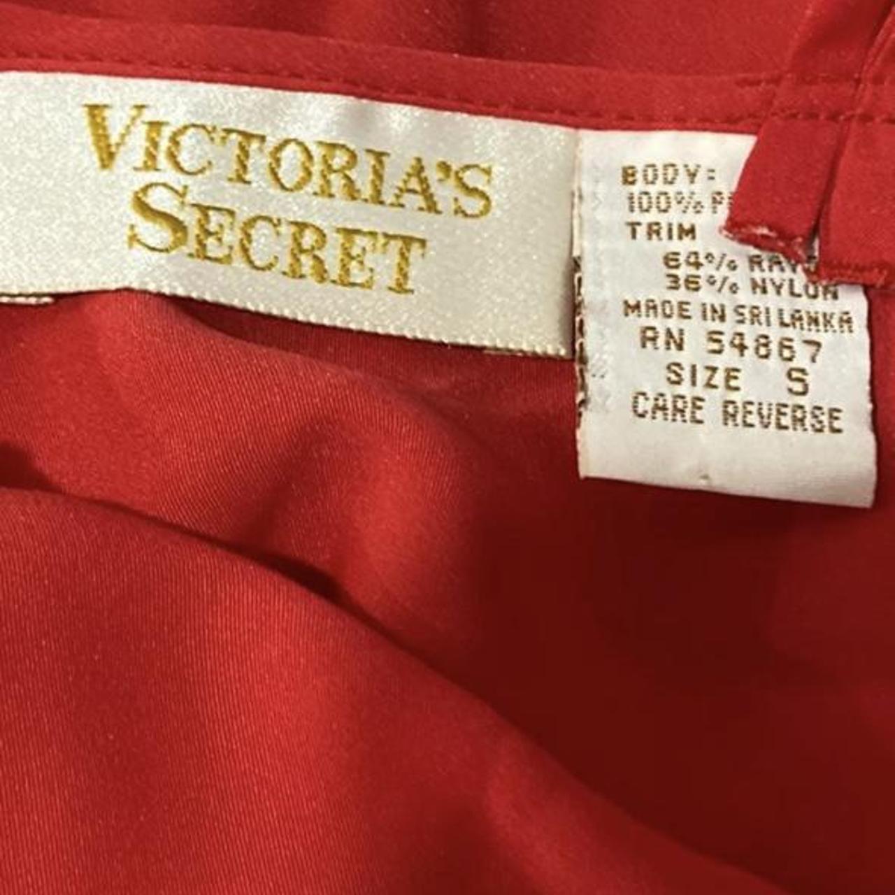 Victoria’s Secret vintage red lace slip... - Depop