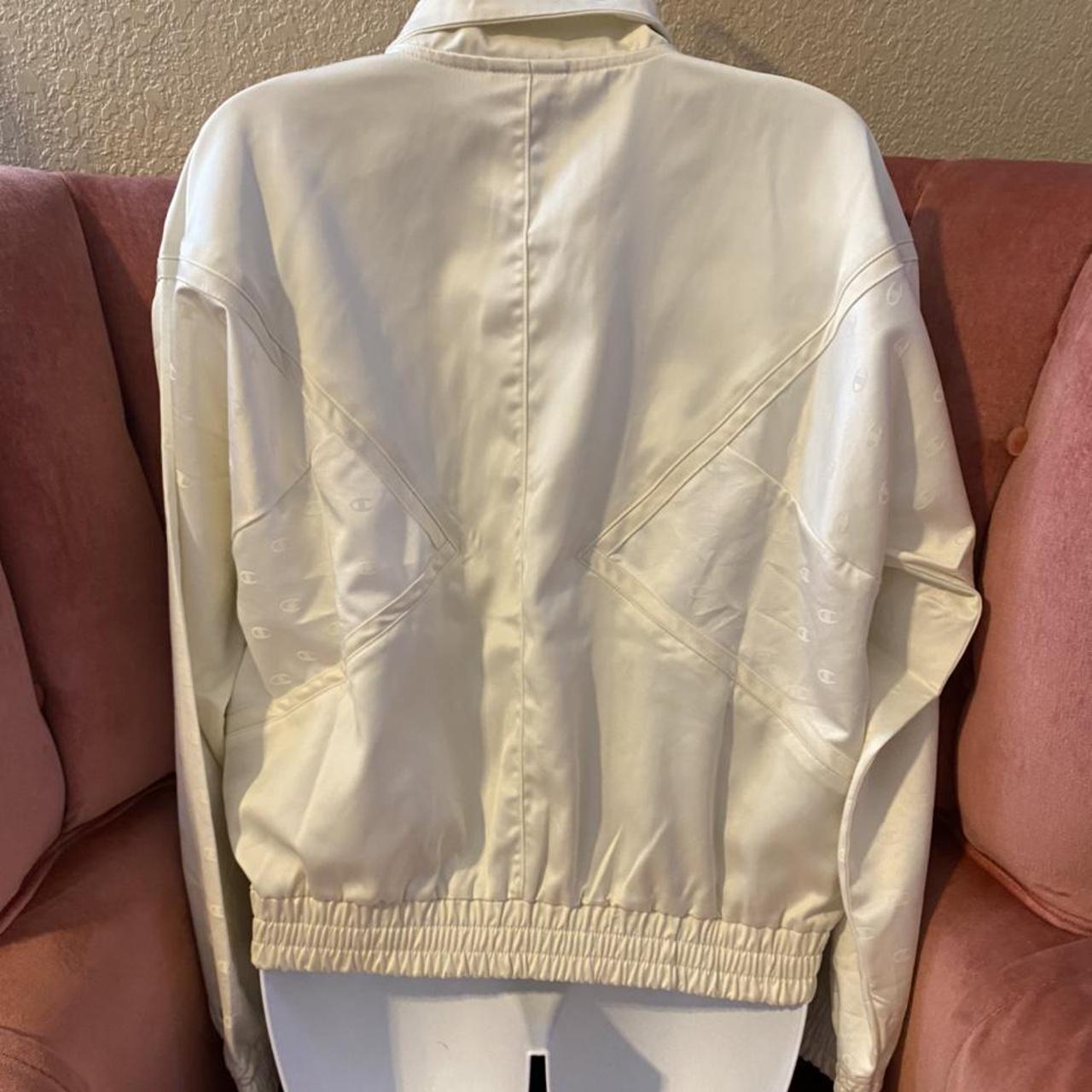 Champion bomber jacket with gold accents Excellent. Depop