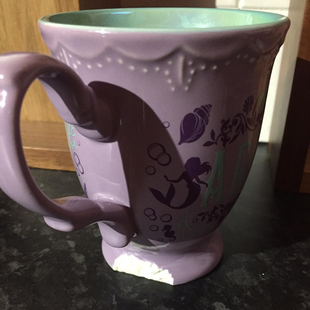 Vintage Walt Disney Little Mermaid Ariel mug cup. - Depop