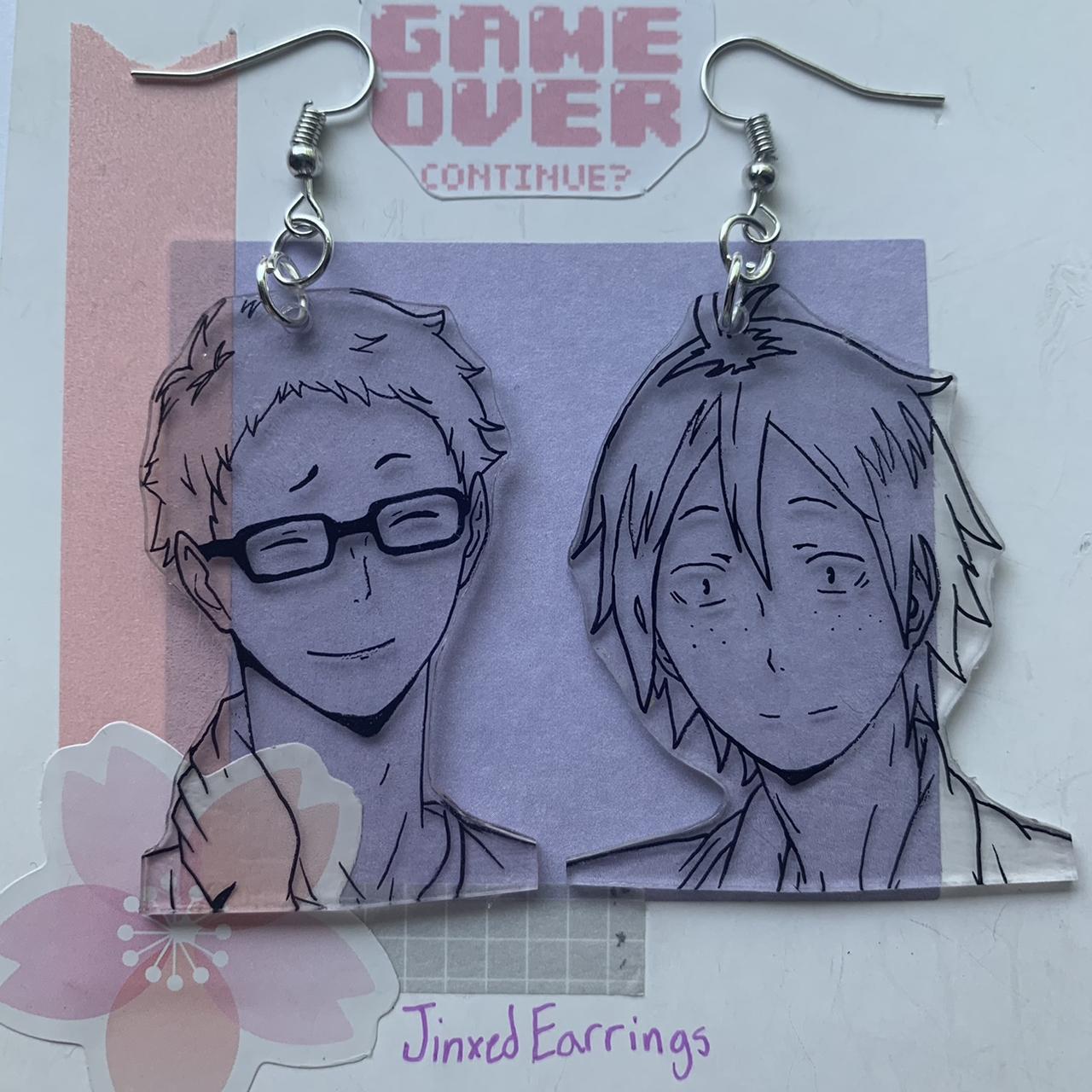 Kei Tsukishima and Tadashi Yamaguchi from haikyuu... - Depop