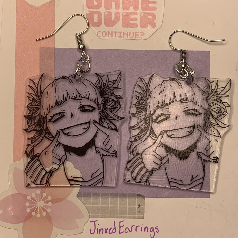 my hero academia himiko toga anime themed shrinky...