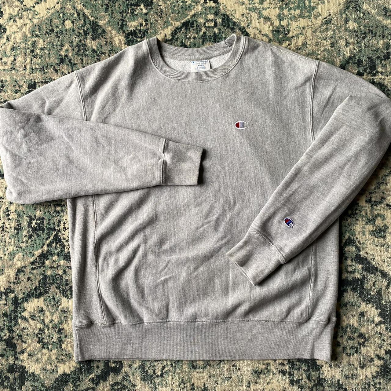 Vintage Y2K champion reverse weave crewneck... - Depop