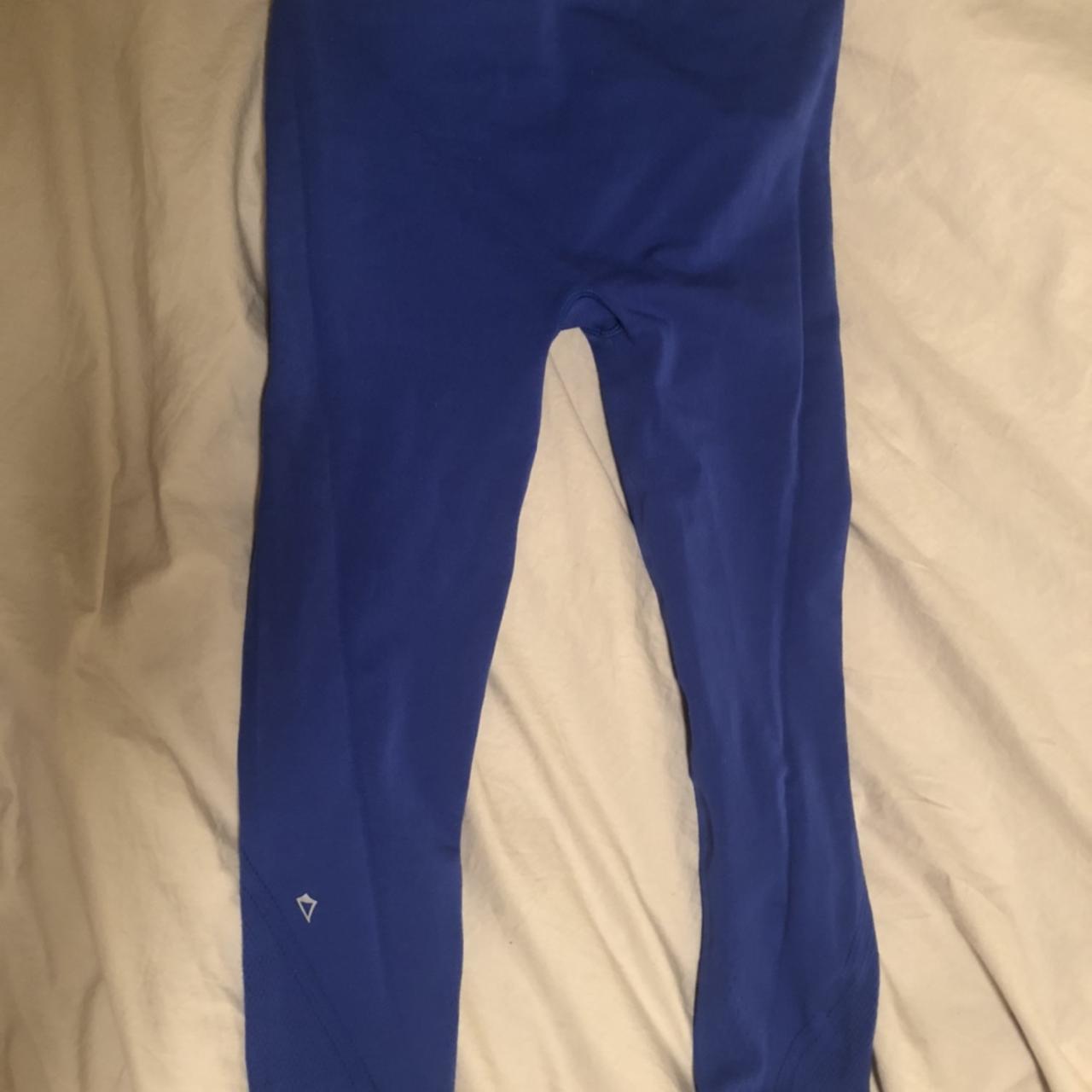 SUPER cute royal blue ivivva leggings!! These are in - Depop