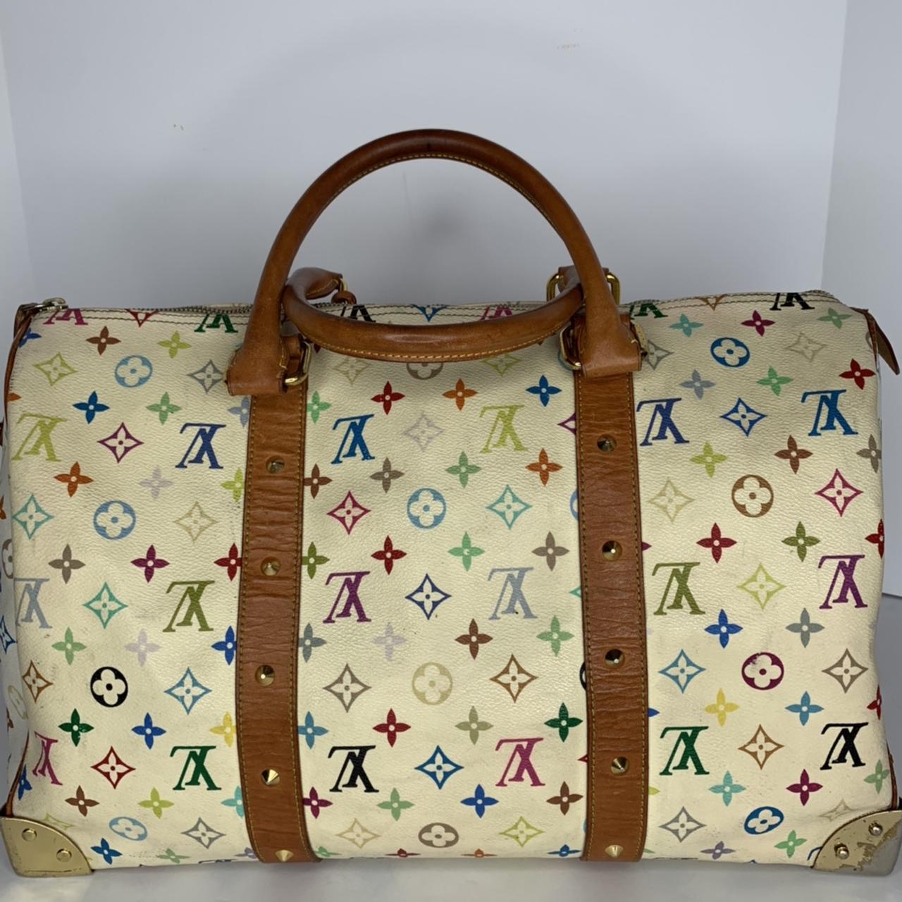 Buy LOUIS VUITTON X Takashi Murakami 2005 Pre-owned Keepall 45 Cherry  Luggage Bag - Brown At 10% Off