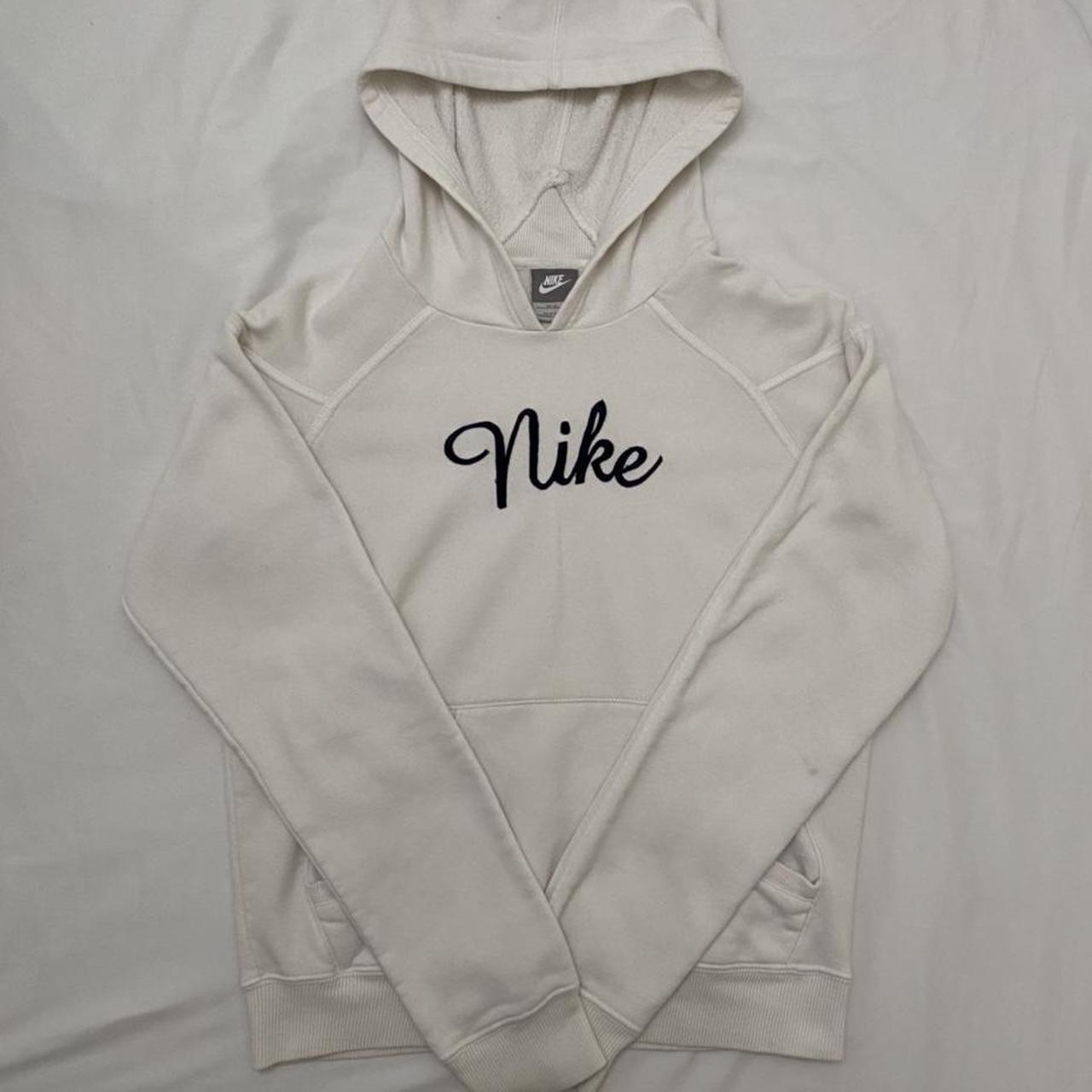 nike cursive logo hoodie