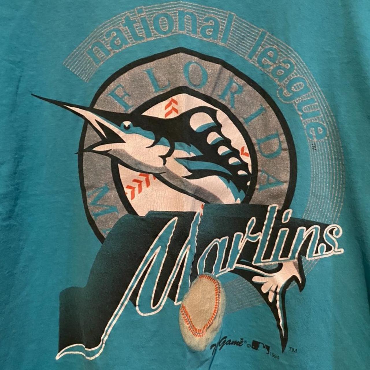 Vintage 1994 florida marlins Baseball T-shirt