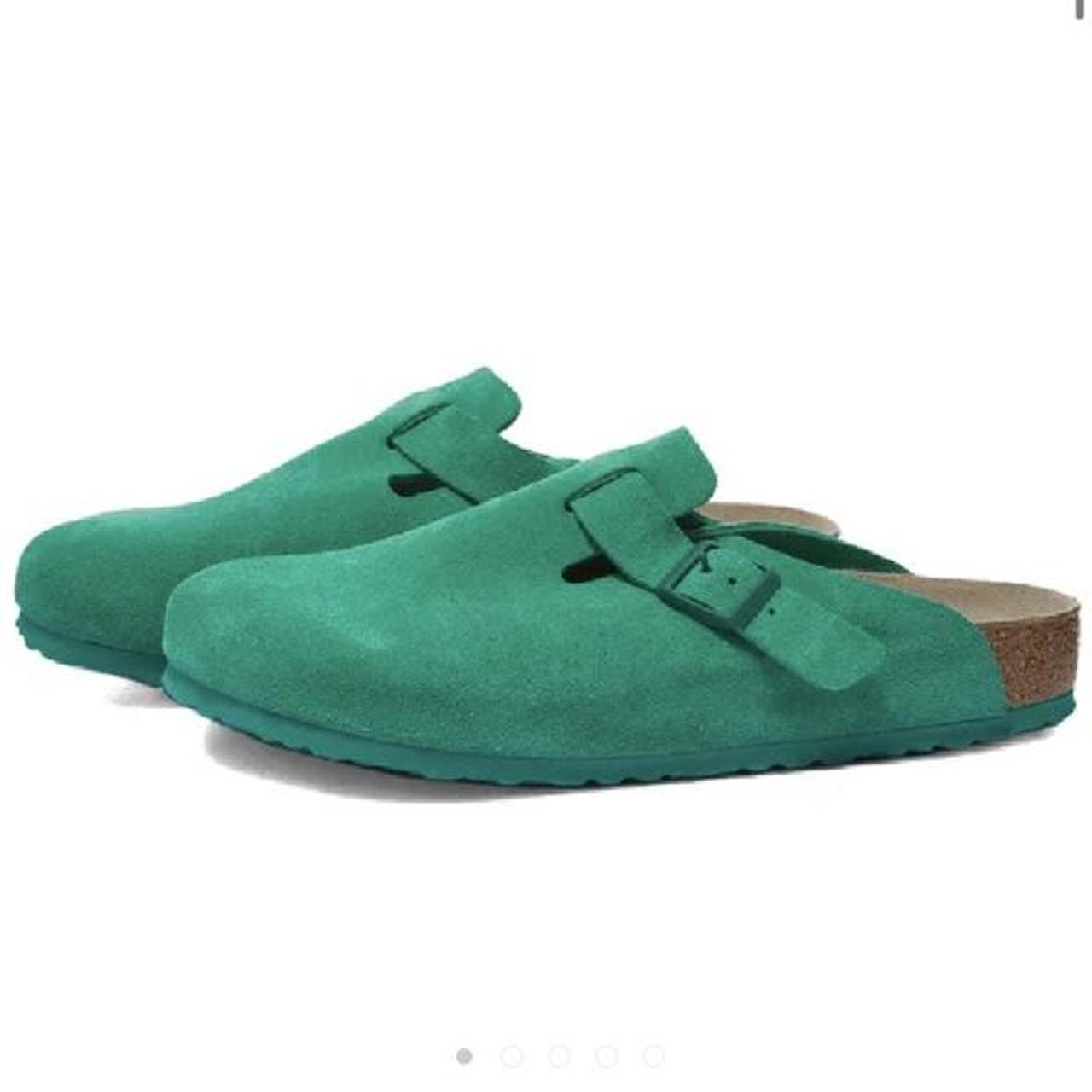 birkenstock boston green