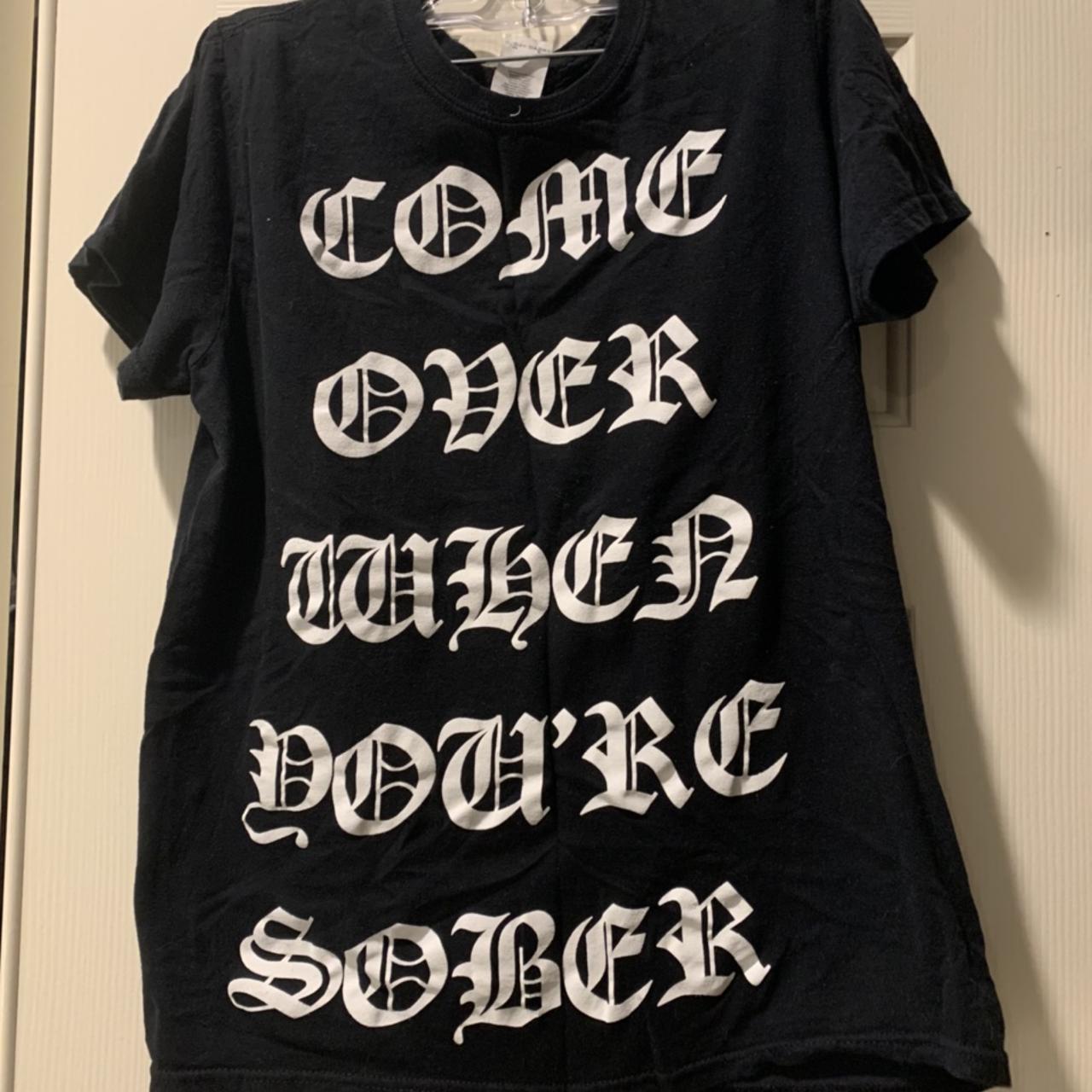 Lil Peep Come Over When You’re Sober Shirt size ... - Depop