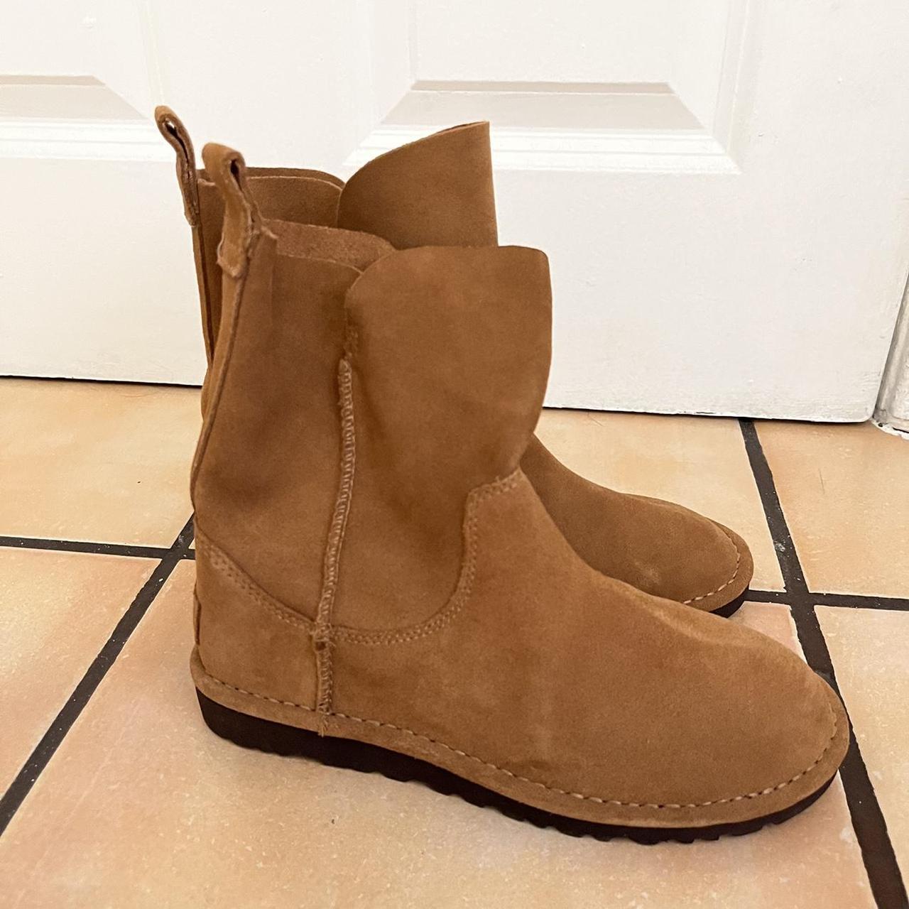 UGG Alida Boots in Chestnut Size 6 Like New has Depop