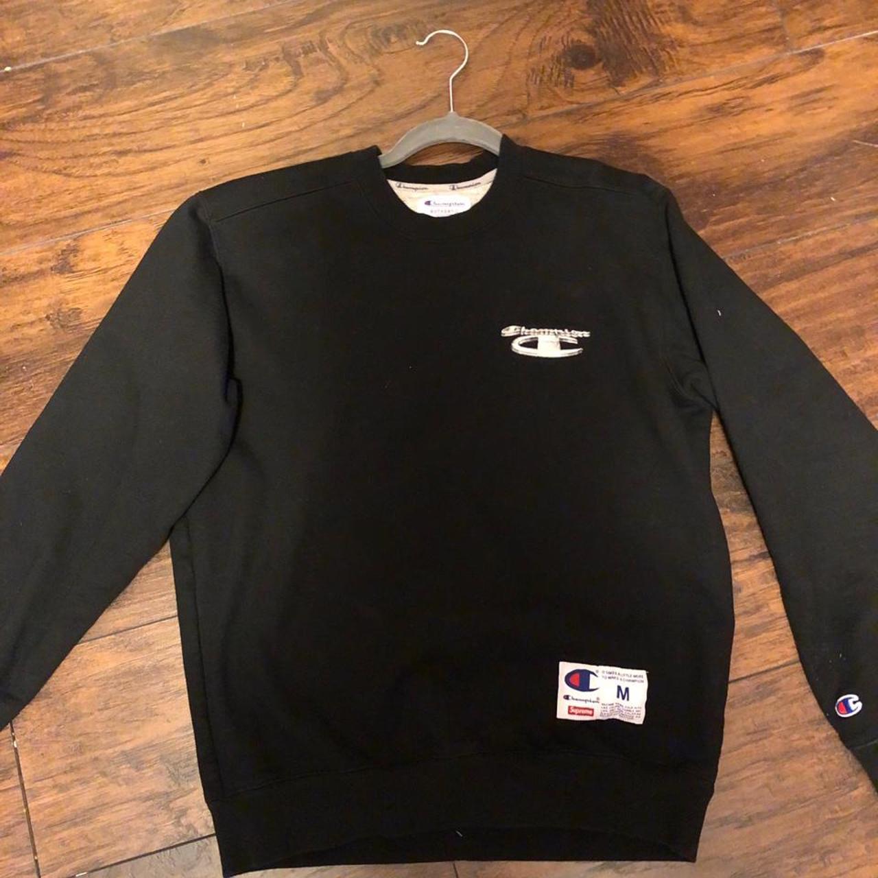 champion x supreme long sleeve