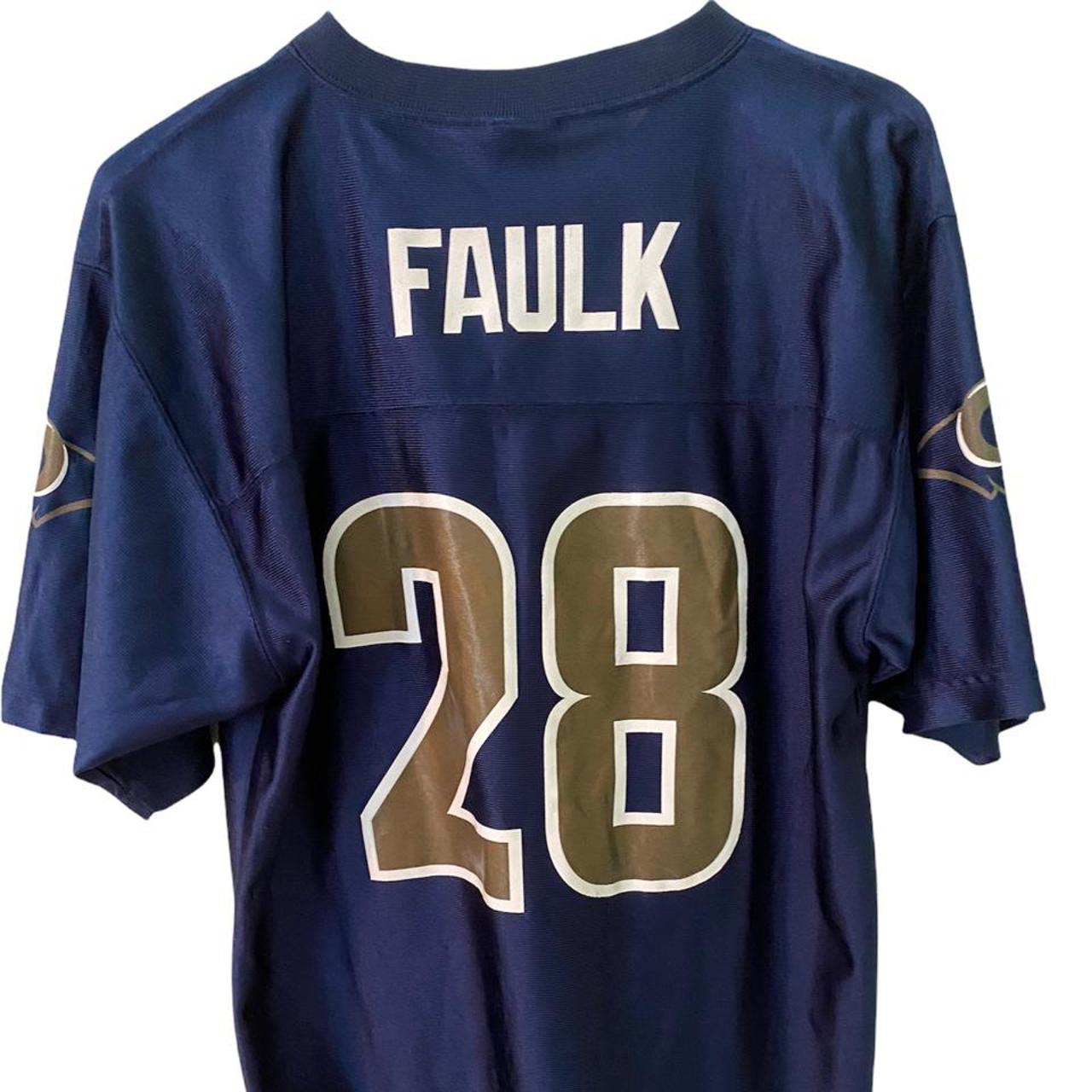 Reebok St. Louis Rams Marshall Faulk On Field - Depop