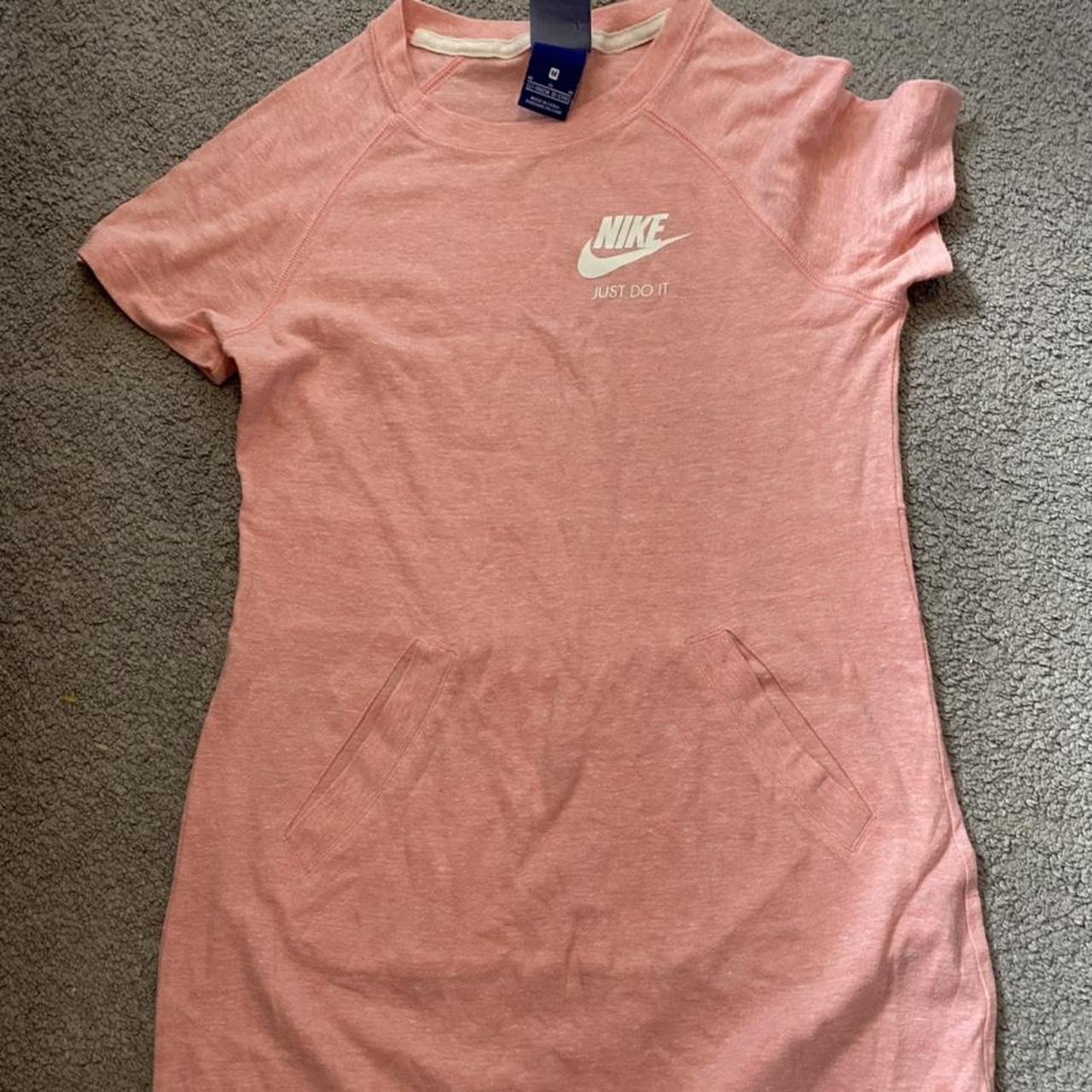 light pink nike dress