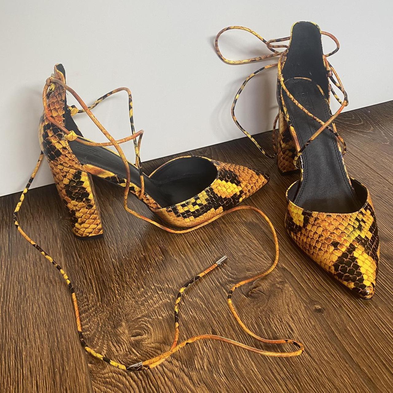 asos strappy heels