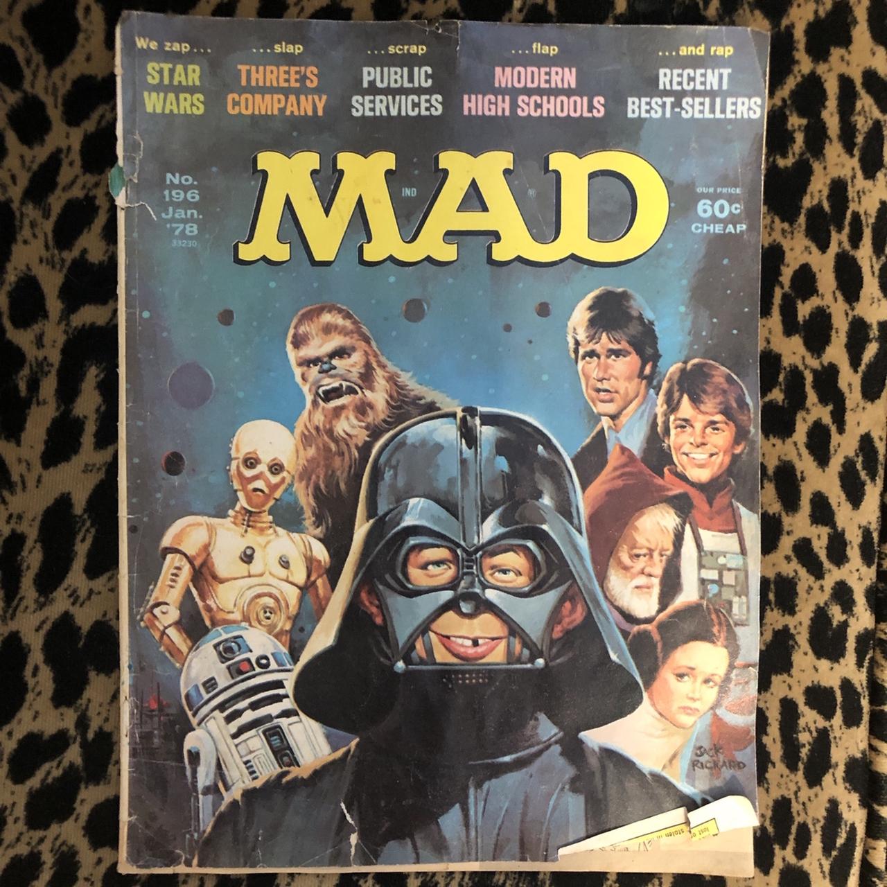 70's ヴィンテージ　ポスター　MAD magazine アルフレッド　乱交 December-1970-Mad-Magazine-'