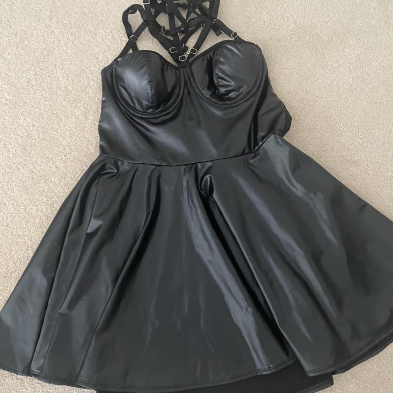 Kinky Angel PVC harness dress - worn for a 90’s... - Depop