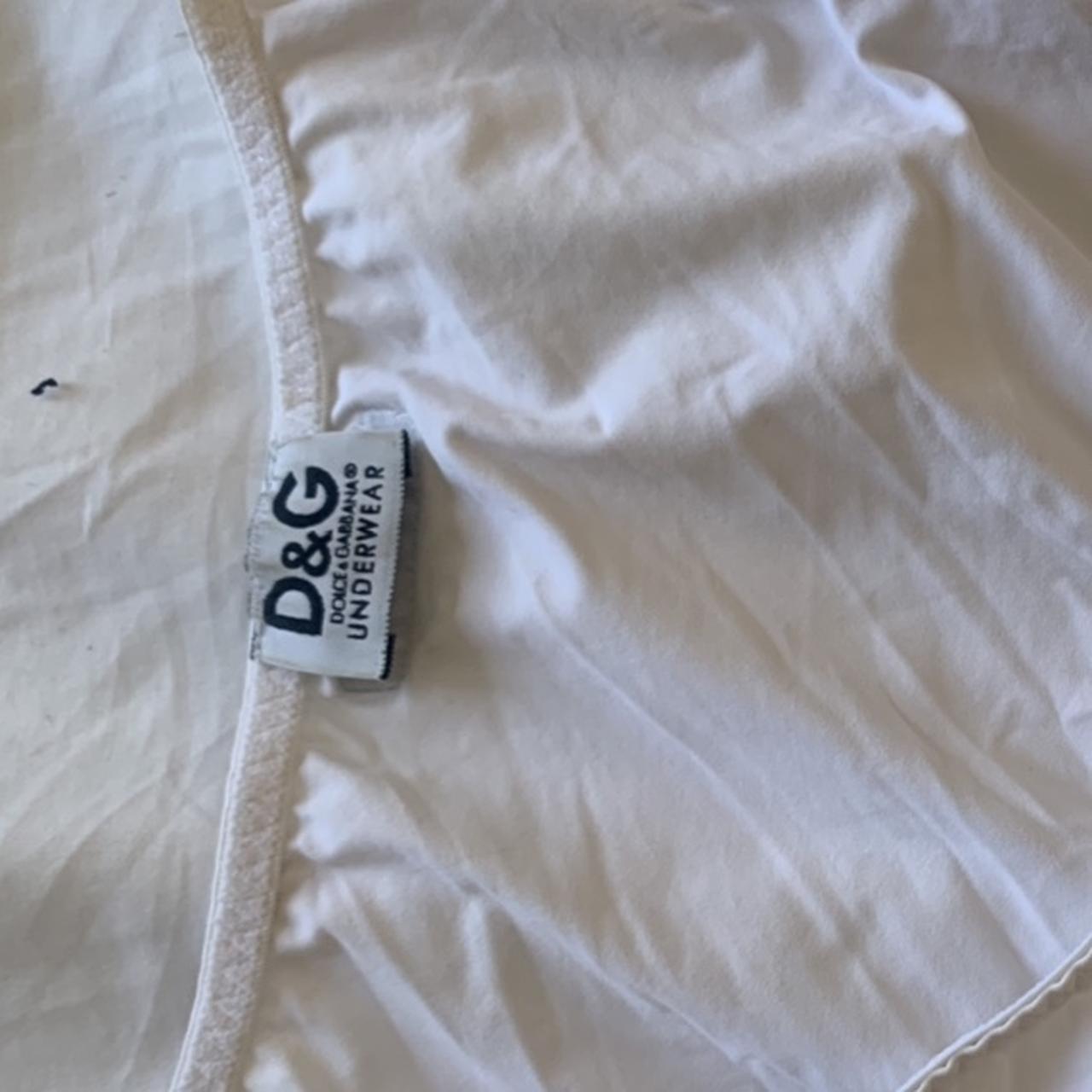 Dolce & Gabbana Women's White T-shirt | Depop