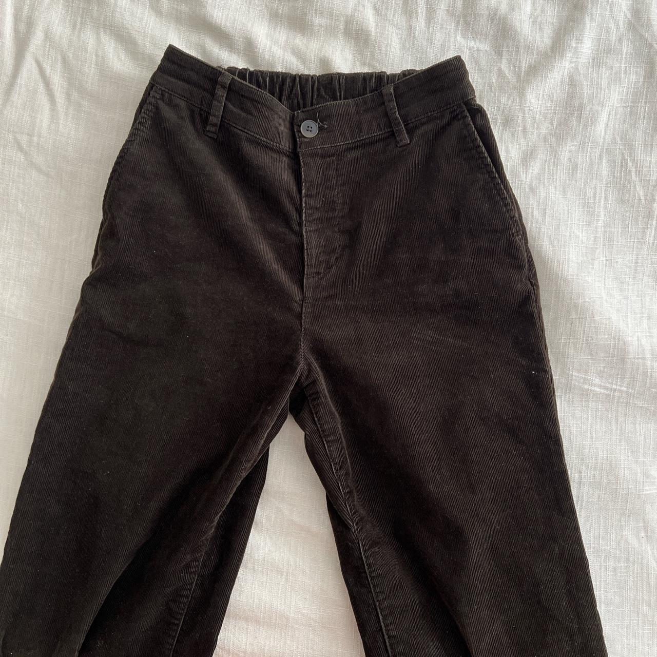 Japanese brand Muji brown corduroy womenswear pants.... - Depop