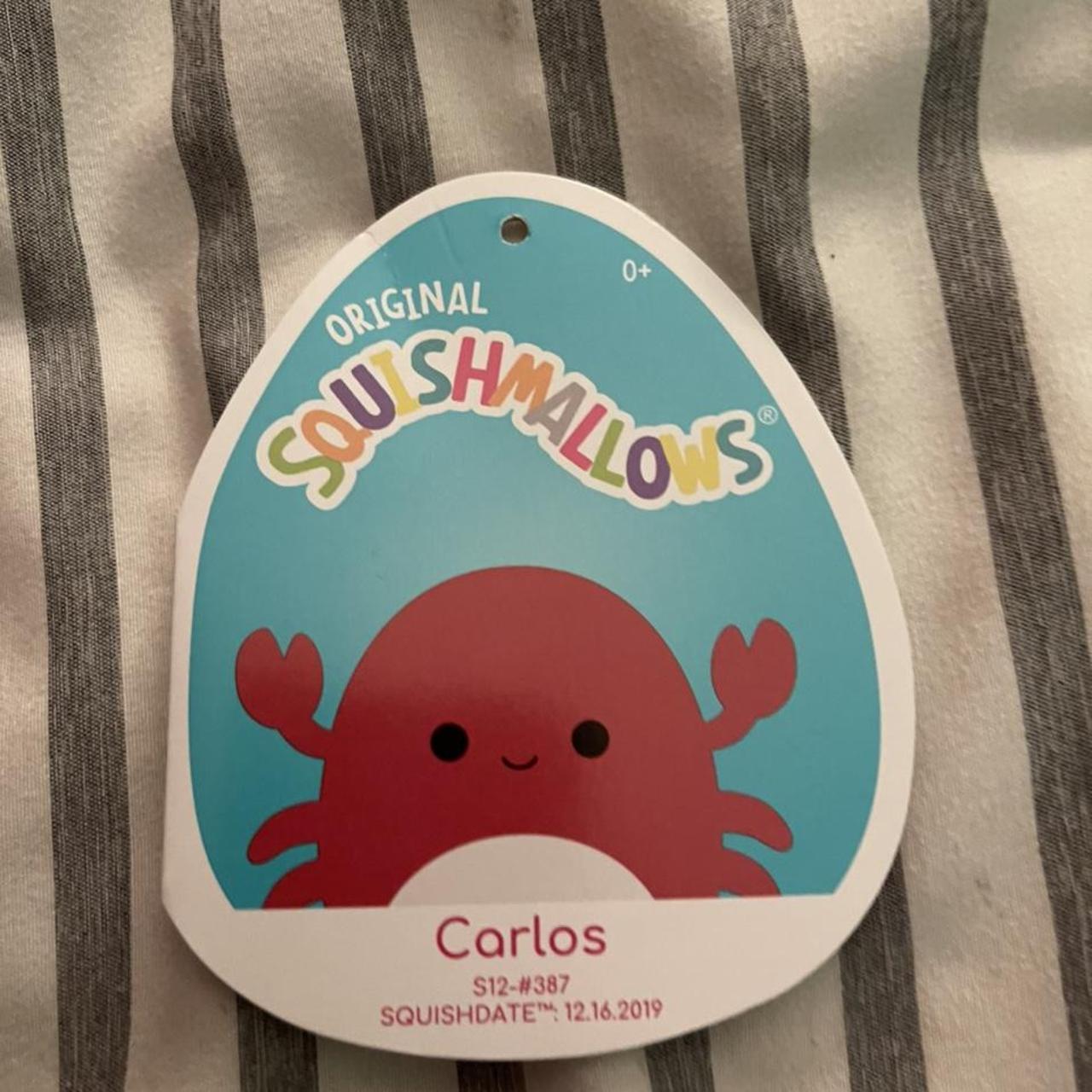 carlos the crab squishmallow