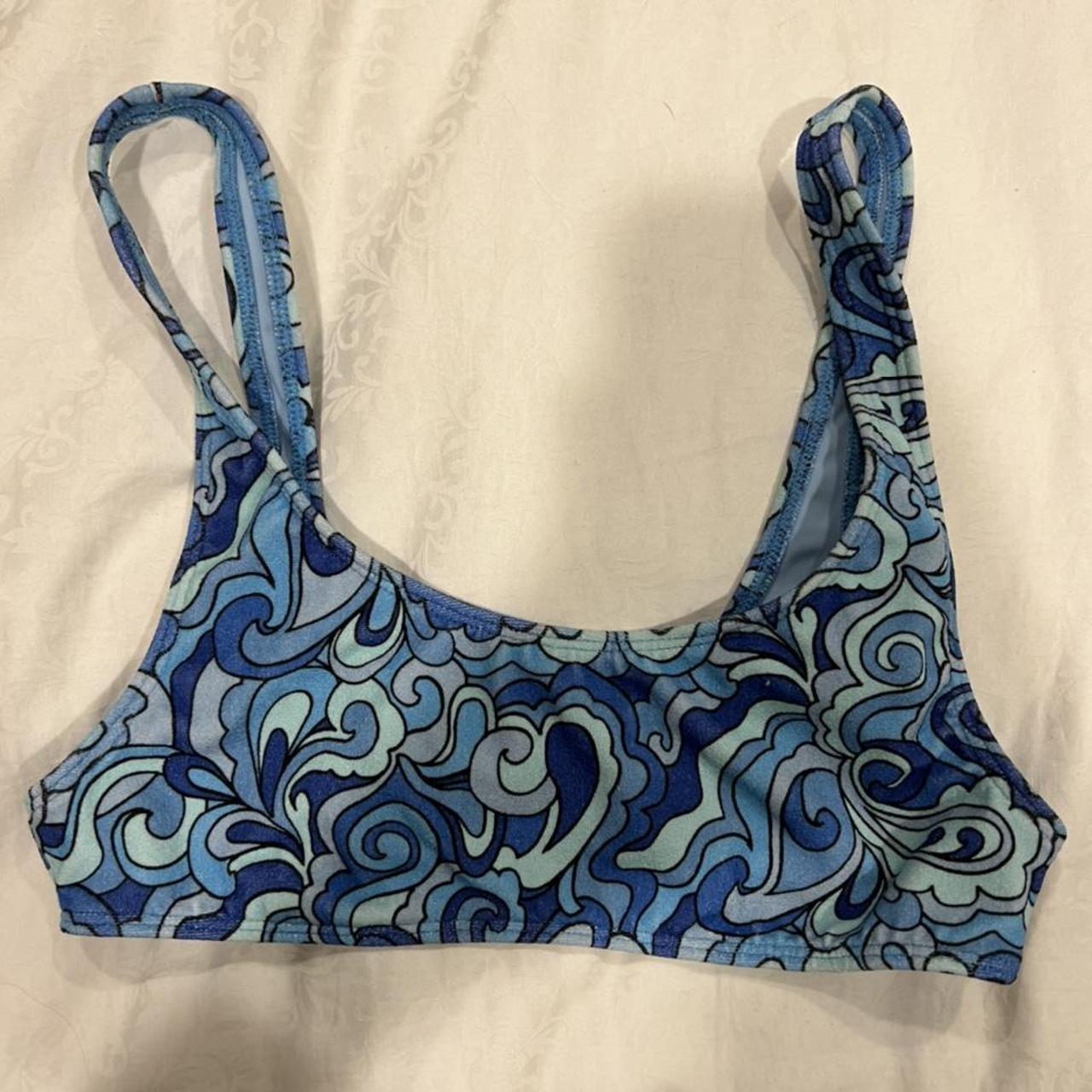 PacSun Women's Blue Bikinis-and-tankini-sets | Depop