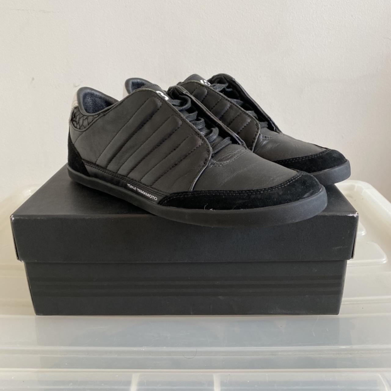 Adidas Y3 Honja Low Black leather / black... - Depop