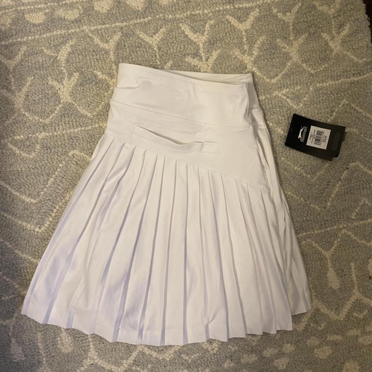 Slazenger Women's White Skirt (2)