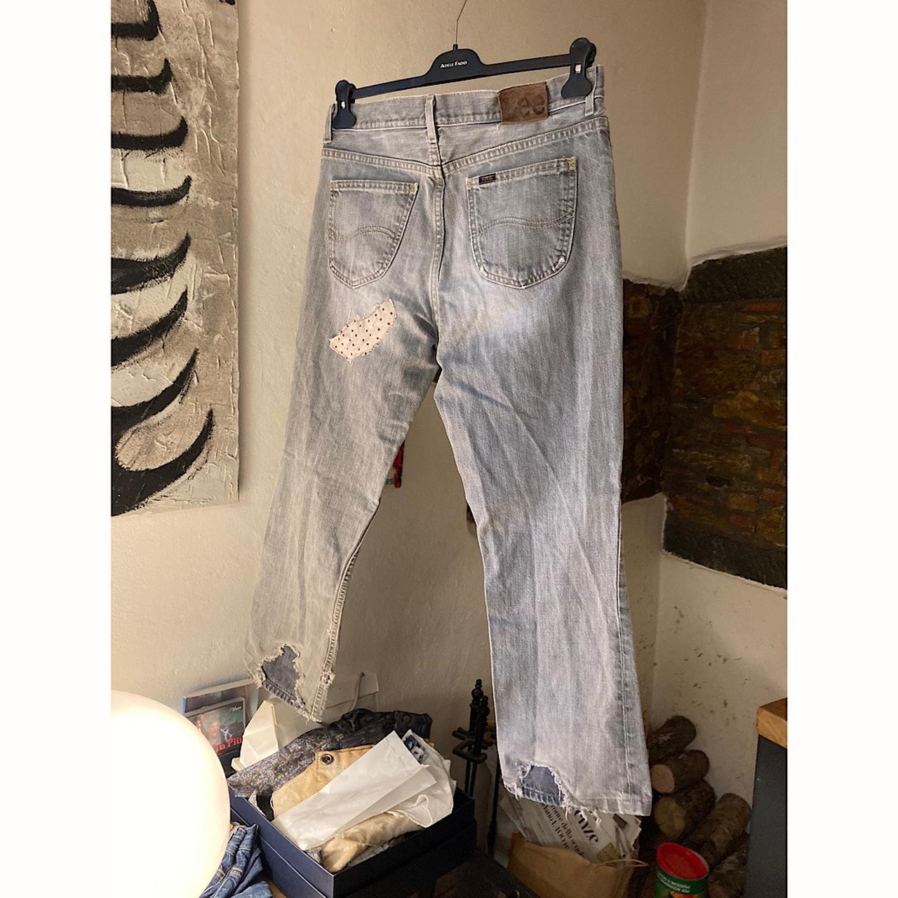Lee jeans anni 2000 Size 36 riparazioni ed... - Depop