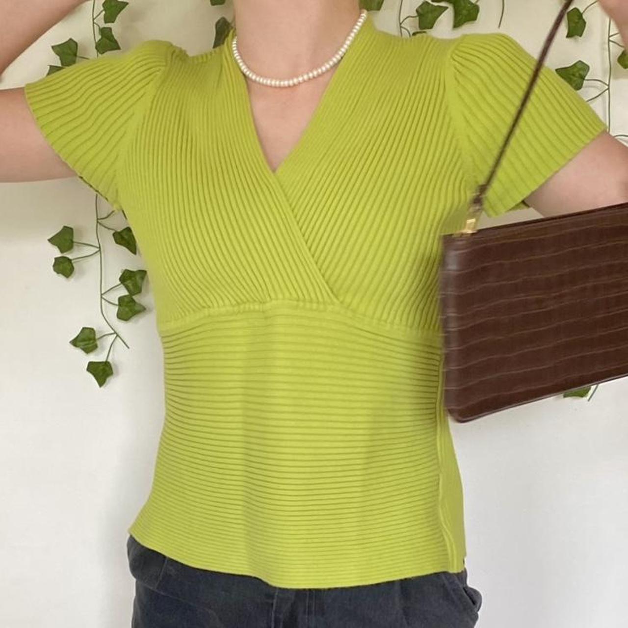 Product Image 1 - August Silk Cotton Ribbed Green