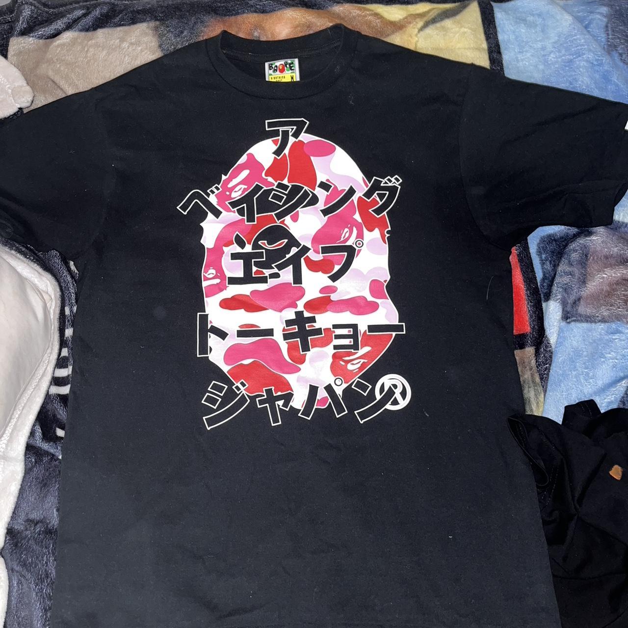 Bape ABC camo Japanese letters, Size medium , Worn...