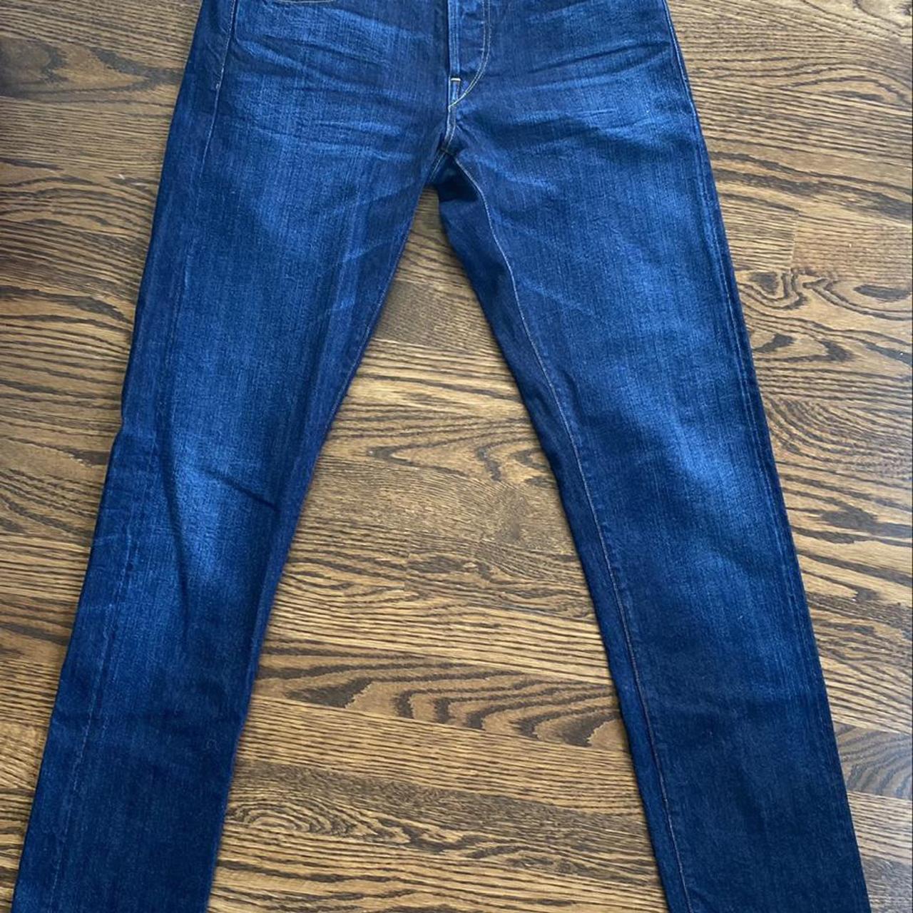 Men’s 3x1 jeans. Dark denim wash. New w/o tags. No... - Depop