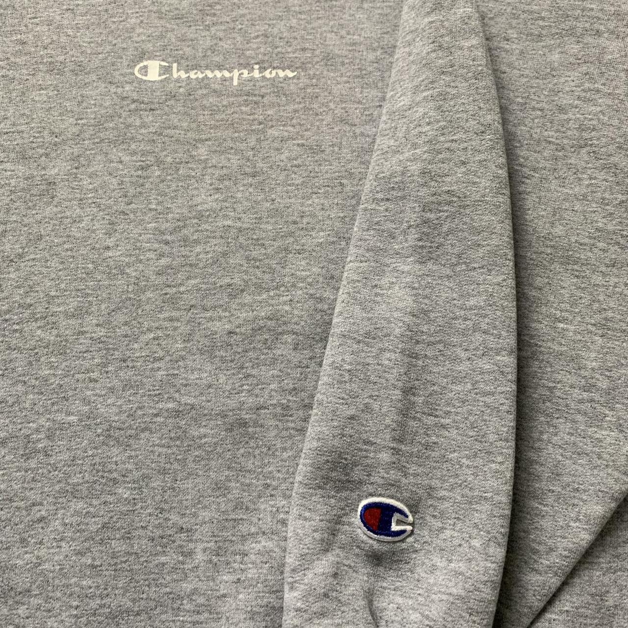 Champion Men's Grey Jumper | Depop