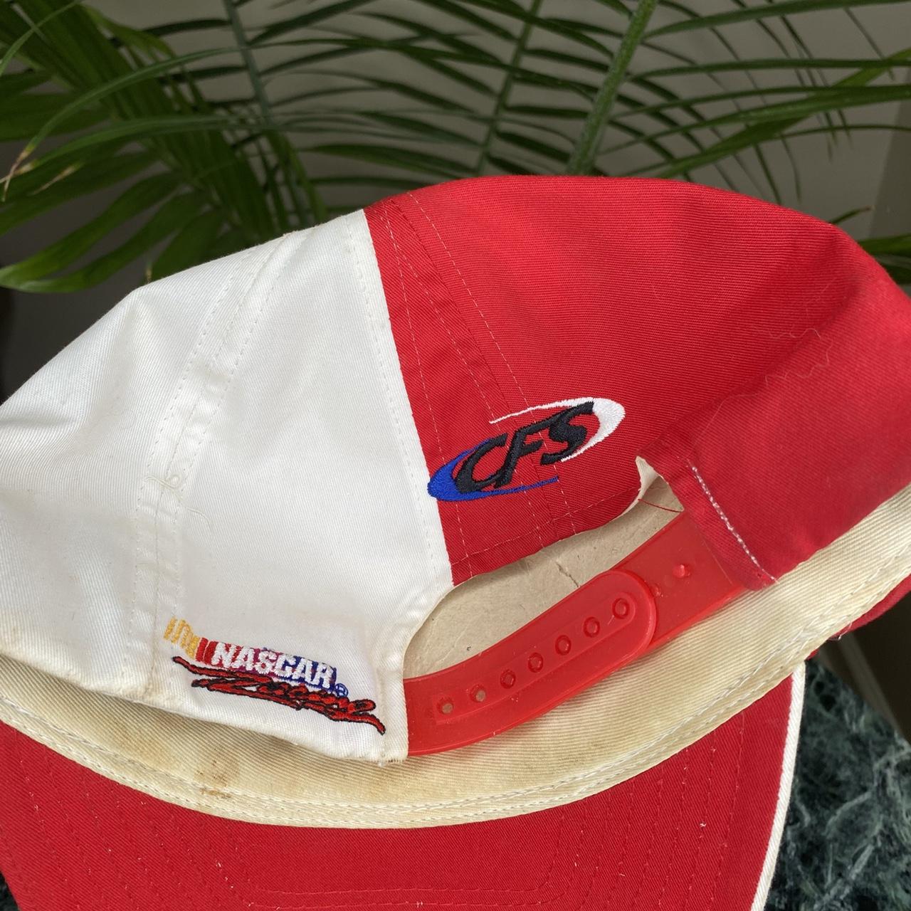 NASCAR Men's Red and White Hat (4)