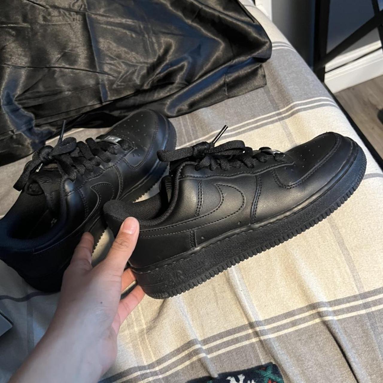 black air force 1 women's size 6