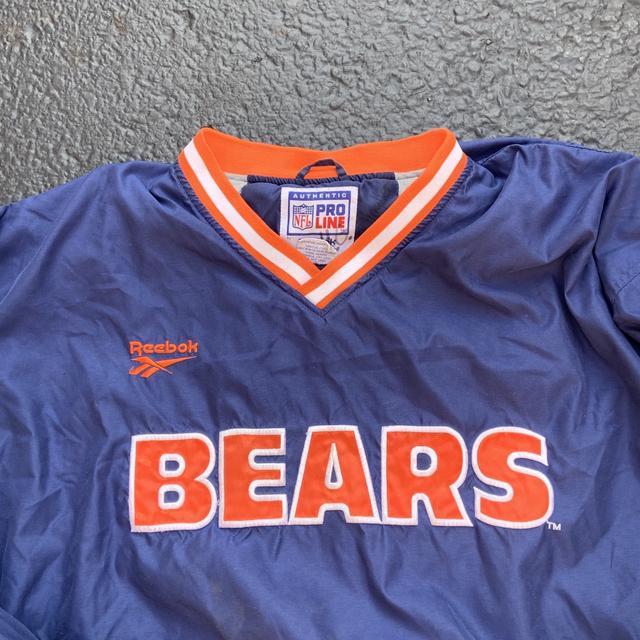 Reebok Chicago Bears equipment jersey #Thrift - Depop