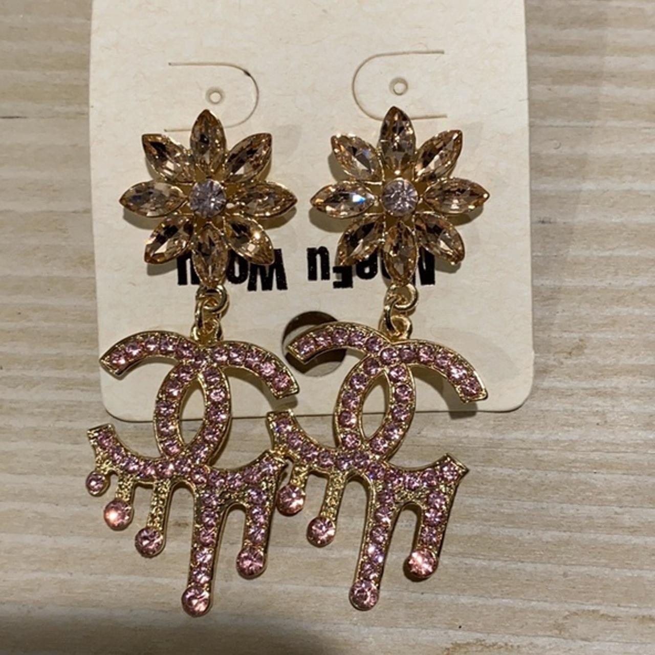 Brand new Chanel drip costume earrings.. several